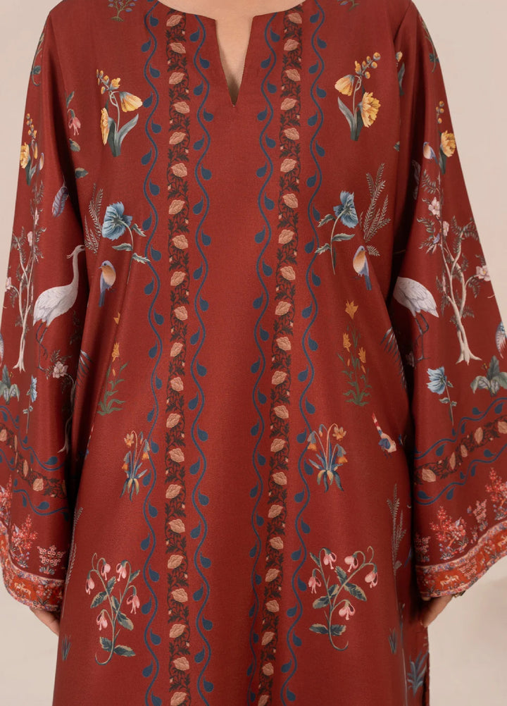 Crimson Hawk by Chandan Nagri Women Pret Printed Crepe 3 Piece Suit ZYRA - Casual Collection