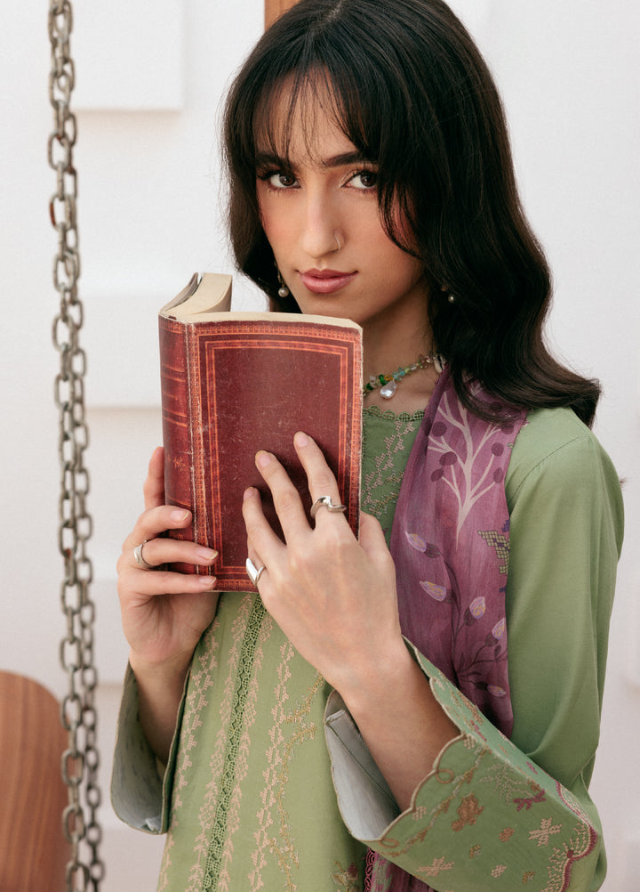 Zync by Florent Untitched Lawn Embroidered 3 Piece Suit FL26UZ FZ-6A - Summer Collection