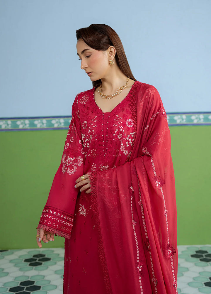 Core by Daria Clothing Unstitched Embroidered Lawn 3 Piece Suit DC26UCL DA-77 - Summer Collection