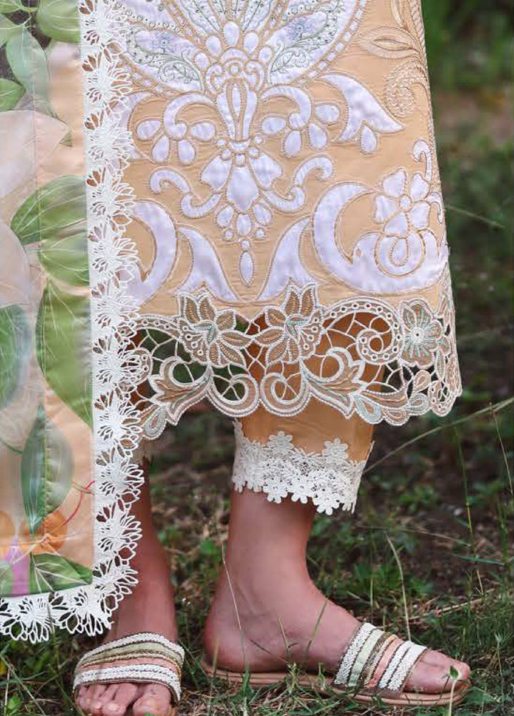 The Secret Garden by Mushq Unstitched Embroidered Lawn 3 Piece Suit MU26ULSG Wisteria Veil HUNSS260205 - Festive Collection