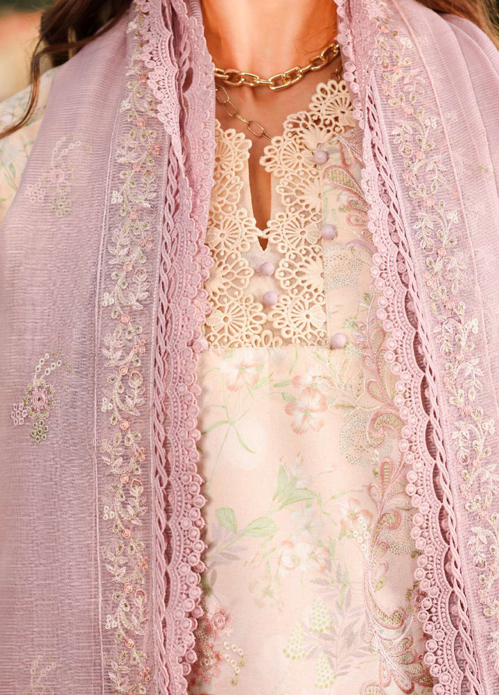 Florence by Rang Rasiya Unstitched Embroidered Lawn 3 Piece Suit RR26UFL Haneen - Summer Collection