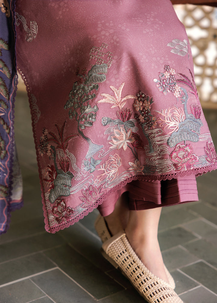 Zync by Florent Whispers Unstitched Embroidered Modal 3 Piece FL25WW FL-9A - Winter Collection