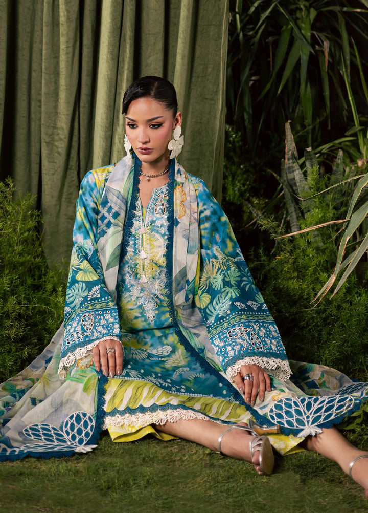 Daily Delight by Nureh Unstitched Embroidered Lawn 3 Piece Suit NU26UDDL DD-31 - Summer Collection