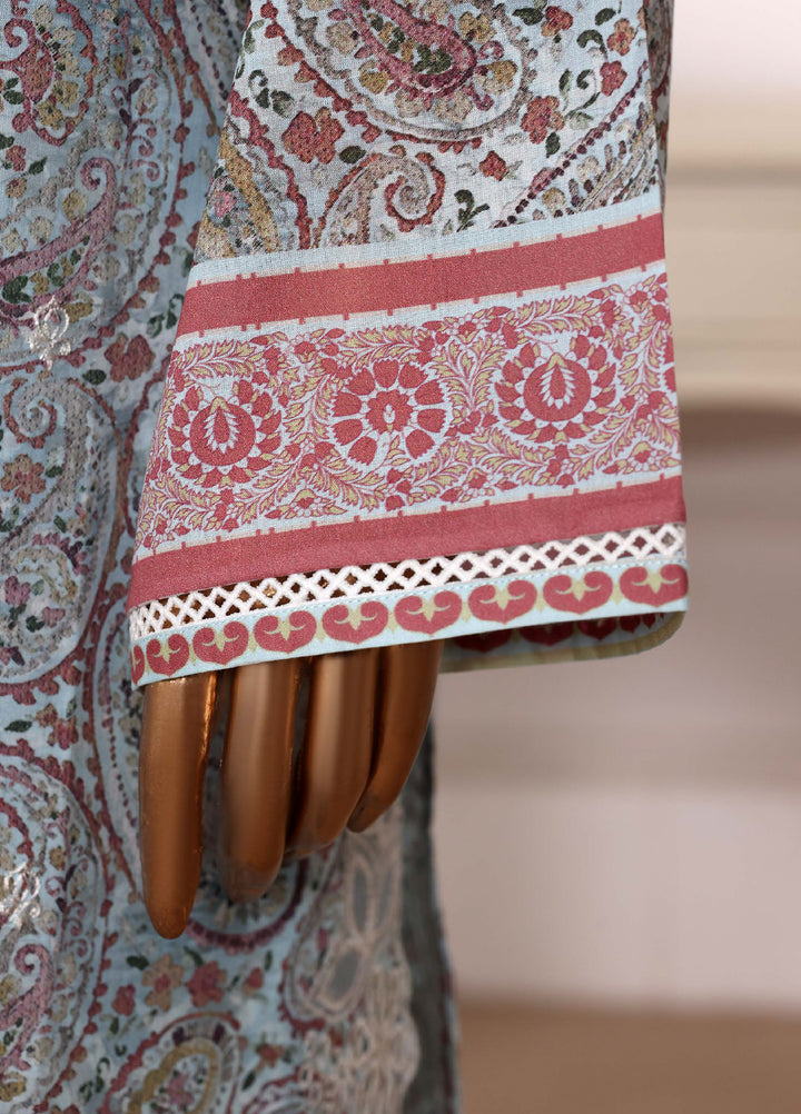 Hz Textiles RTW Cutwork Kari Embroidered Lawn 3 Piece Suit HZ26ULC CPE-3P-011 - Summer Collection