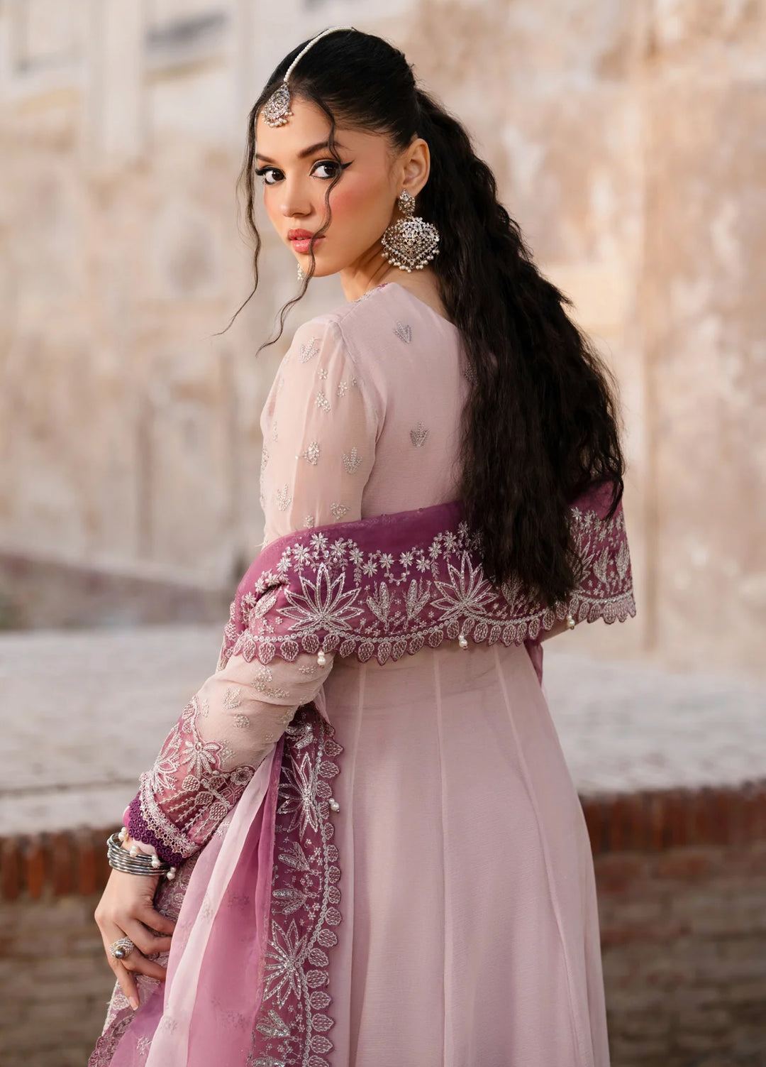 Xenia Formal Unstitched Luxury Chiffon Suits 3 Piece XE25FL Ayzal - Formals Collection