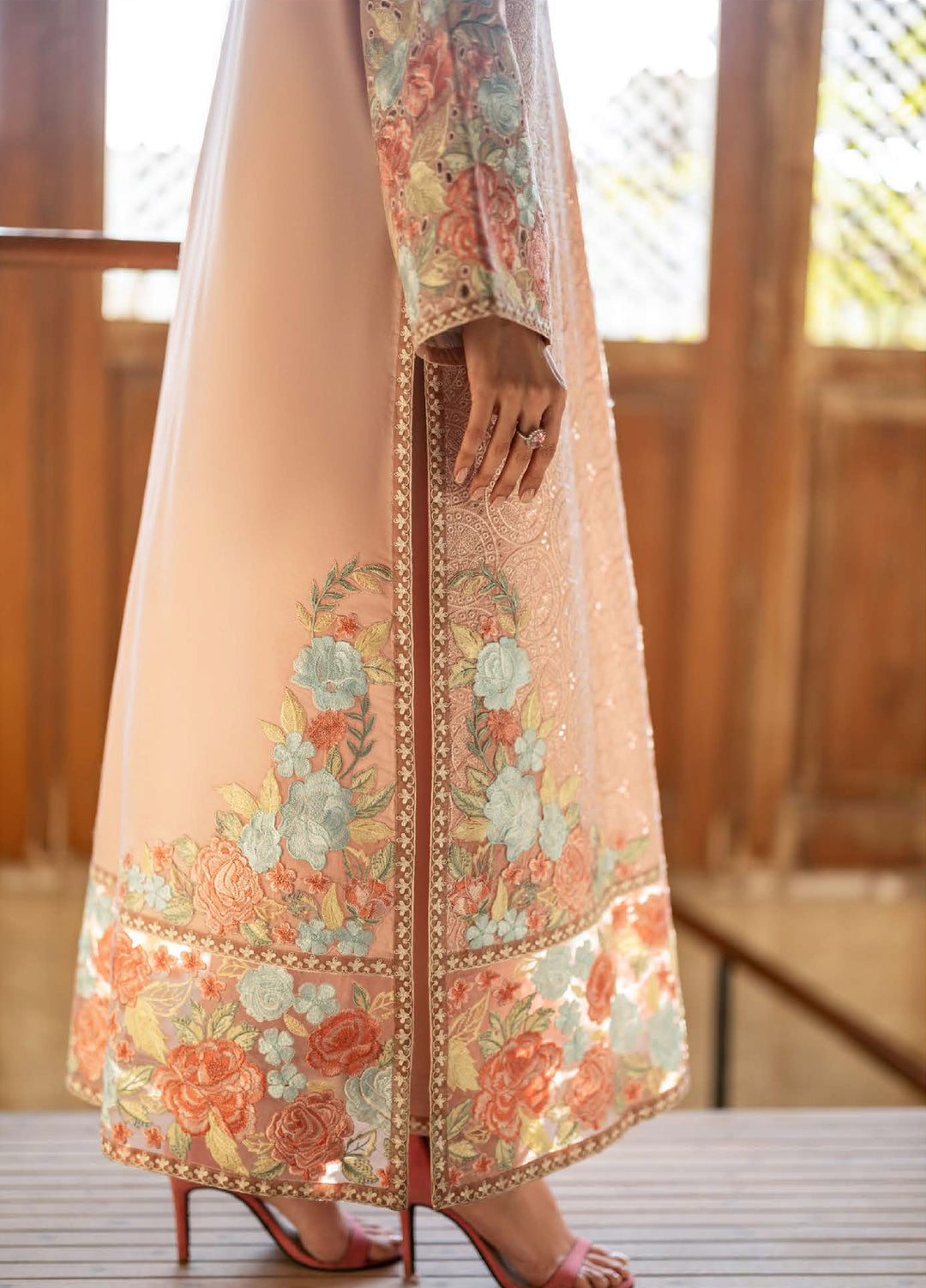 Astoria by Mushq Unstitched Embroidered Lawn 3 Piece Suit MQ26UAL 307-Norah - Festive Collection