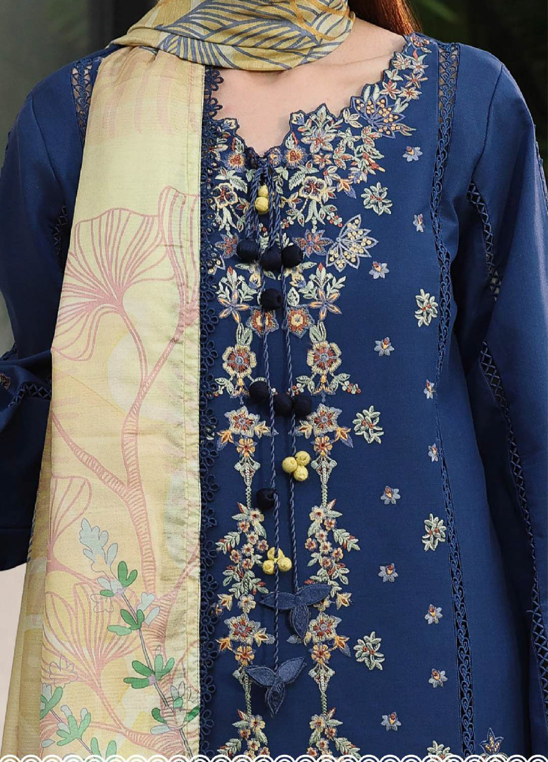 Florence by Rang Rasiya Unstitched Embroidered Lawn 3 Piece Suit RR26ULF Florence Mina - Festive Collection