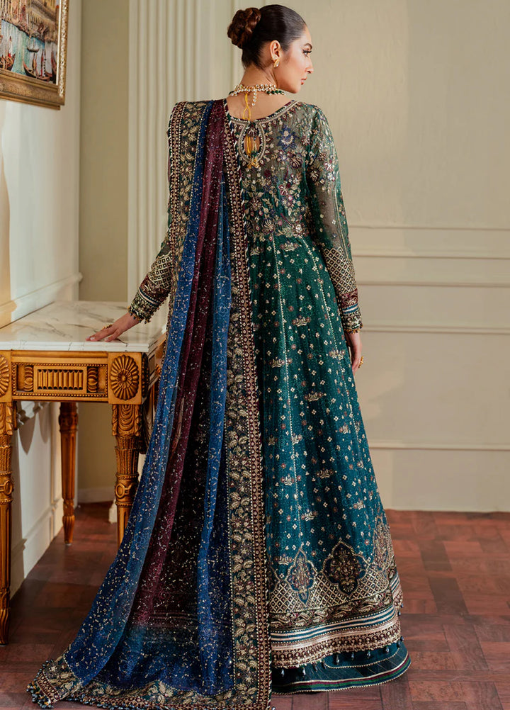 Chantelle by Baroque Unstitched Chiffon Embroidered Suits 3 Piece BQ25FC CH13-03 - Festive Collection