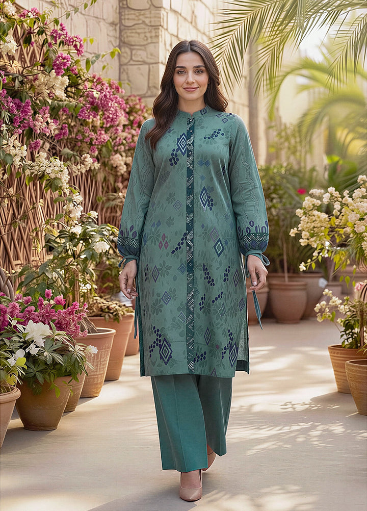 Zync by Florent Unstitched Printed Lawn 3 Piece Suit FL26UZPL FZ-07 - Summer Collection
