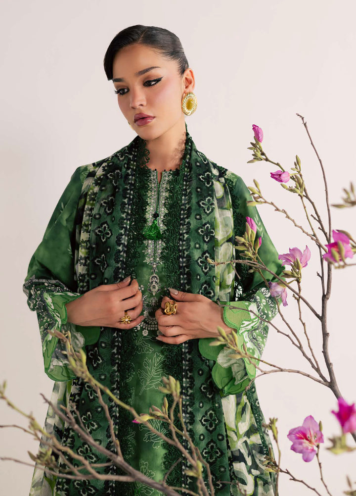 Daily Delight by Nureh Unstitched Embroidered Lawn 3 Piece Suit NU26UDDL DD-30 - Summer Collection