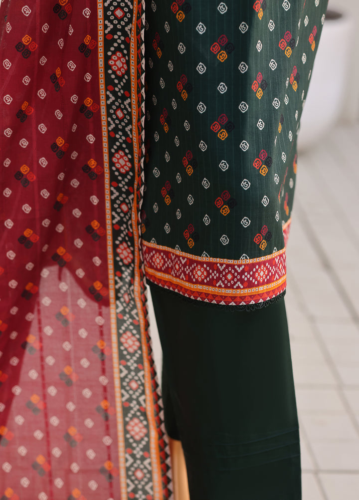 Nayab by HZ Textiles Unstitched Printed Cotton Lawn 3 Piece Suit HZ28UN NPC-02 - Casual Collection
