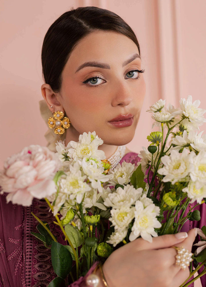 Feya by Nureh Unstitched Embroidered Lawn 3 Piece Suit NU26UFEL FE-13 - Eid Collection