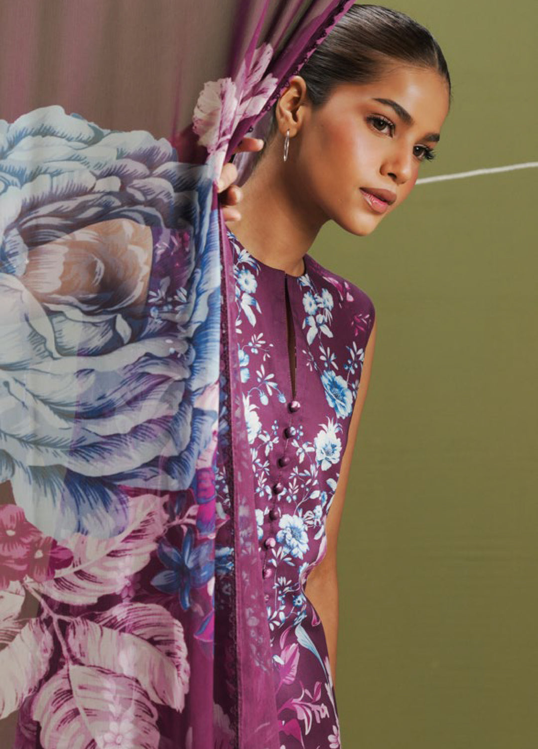 Coco by Zara Shahjahan Unstitched Printed Lawn 3 Piece Suit CZS26PS ZCP-26 06 B - Summer Collection