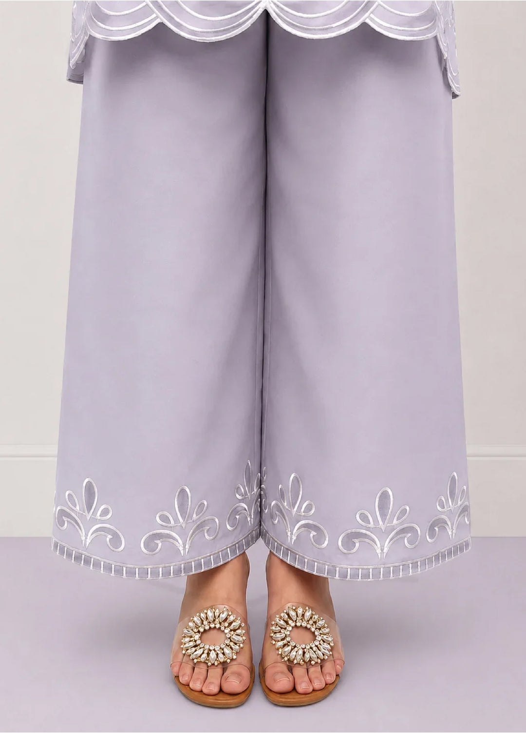 Scherezade Women RTW Embroidered Lawn Cotton 3 Piece Suit LILLY - Casual Collection