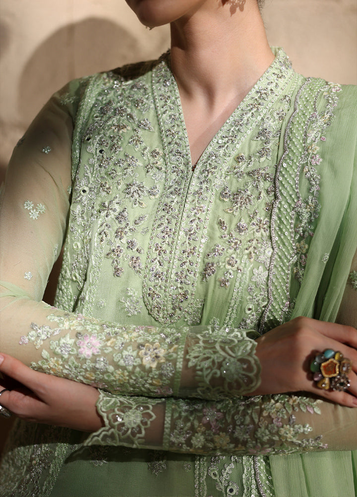 Luxe by Azure Unstitched Chiffon Embroidered Suits 3 Piece AZ25LF Elara - Festive Collection
