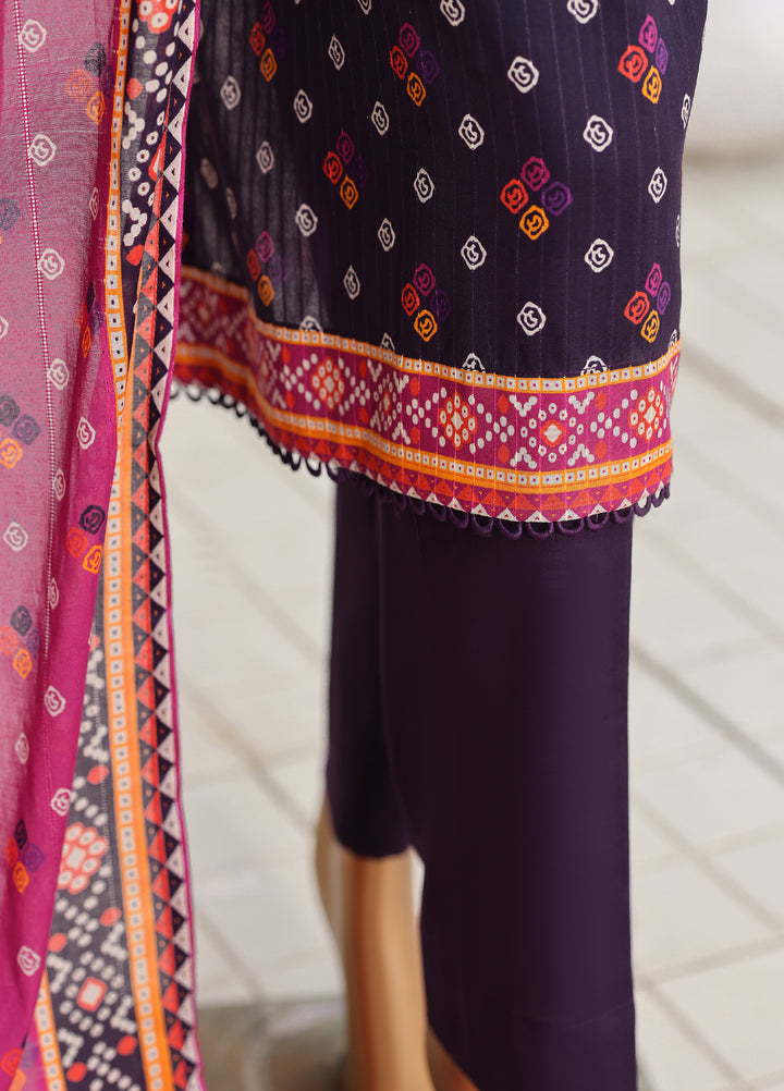 Nayab by HZ Textiles Unstitched Printed Cotton Lawn 3 Piece Suit HZ28UN NPC-03 - Casual Collection