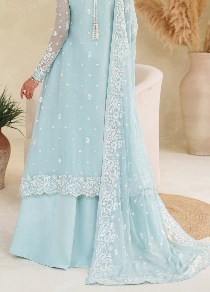 Meesa by Zarif Unstitched Chiffon Embroidered Suits 3 Piece ZR25UF ZRF-ML-04 MUNAAR - Winter Collection