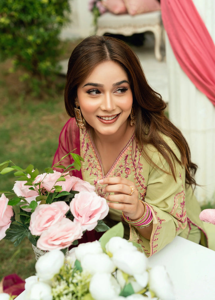 Omal by Komal Baat Paaki Women Dobby 3 Piece Pret Suit Seerat - Festive Collection