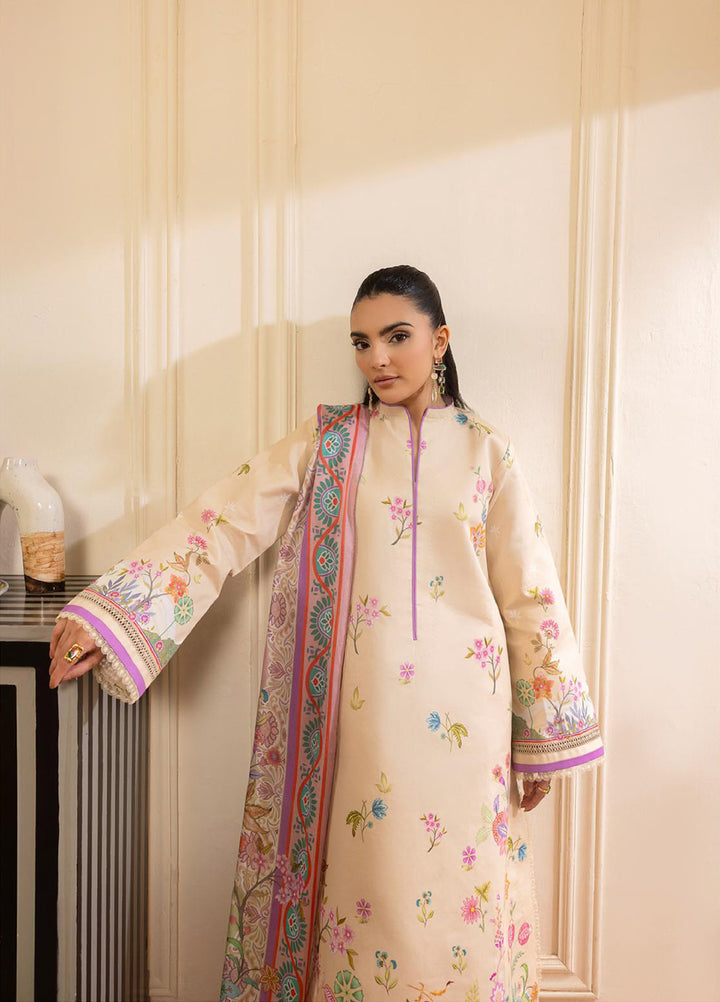 Nissa by RajBari Unstitched Printed Lawn 3 Piece Suit RB26ULN D-03 - Casual Collection
