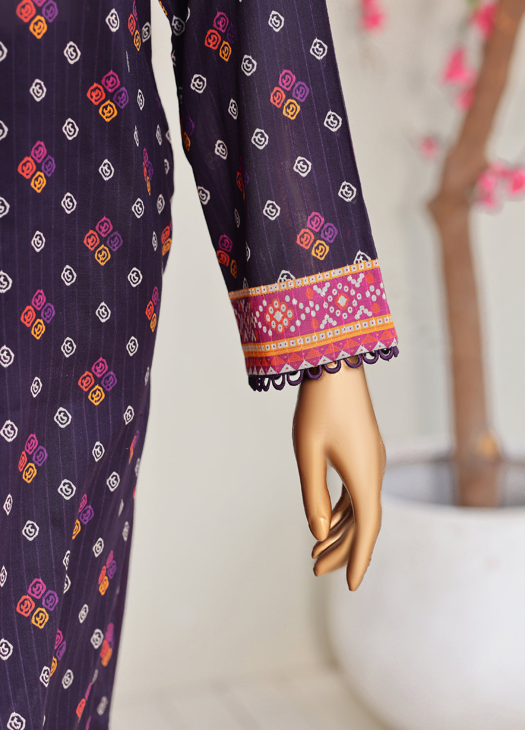 Nayab by HZ Textiles Unstitched Printed Cotton Lawn 3 Piece Suit HZ28UN NPC-03 - Casual Collection