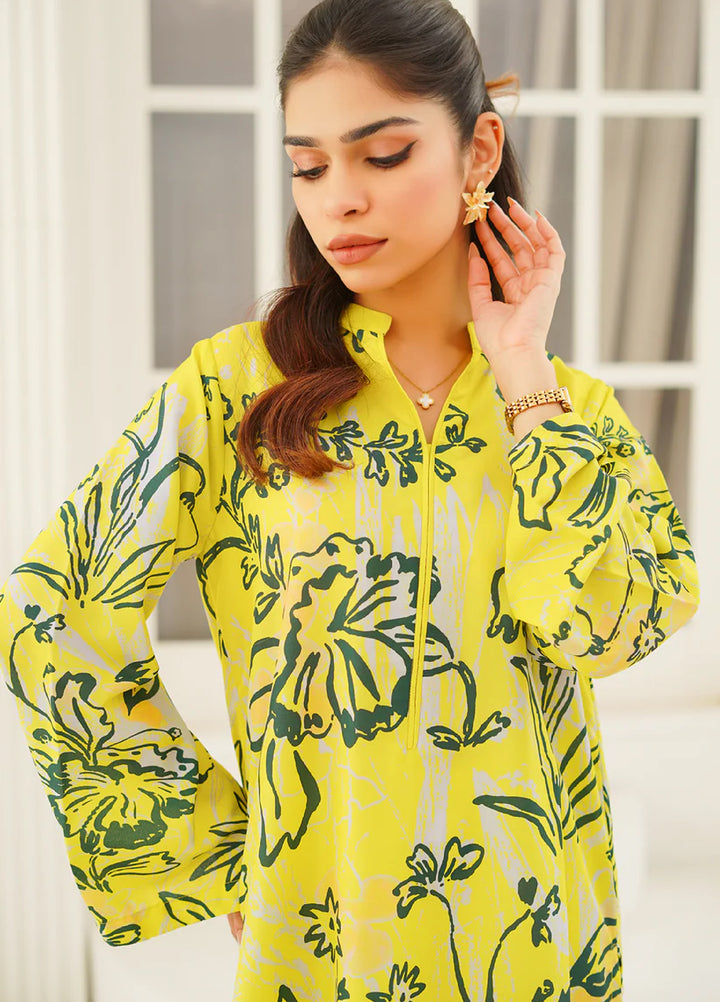 Nairah Women Pret Printed Arabic Lawn Suit NAH26PN Daffodil - Spring Collection