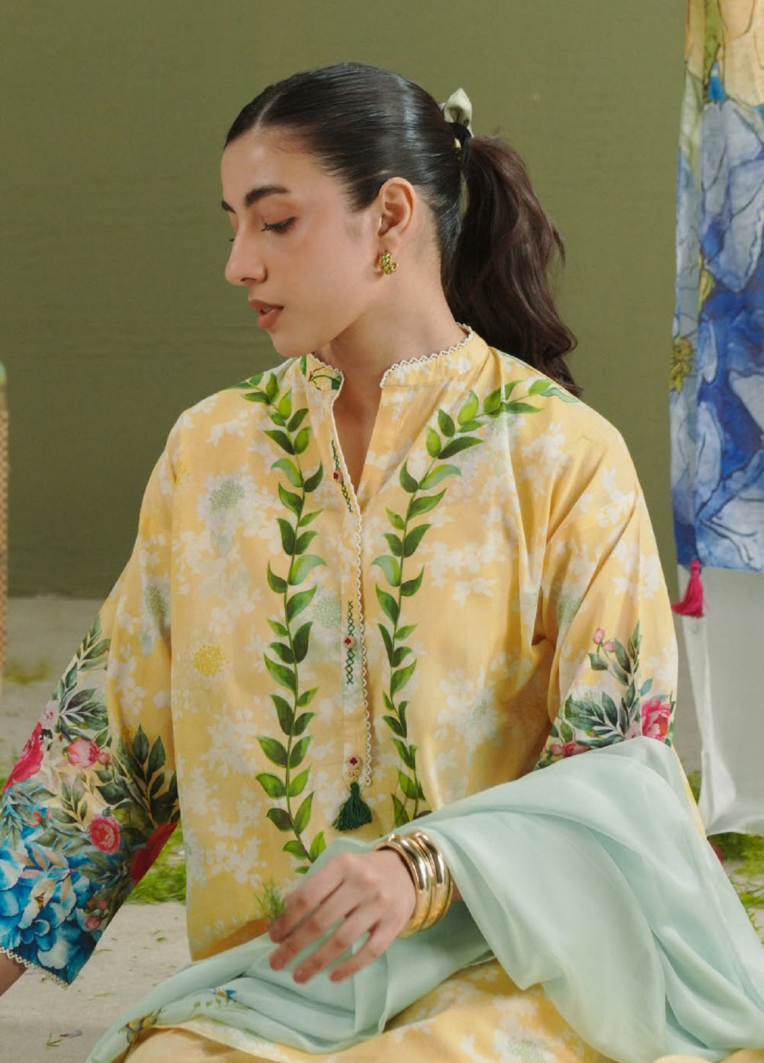 Coco by Zara Shahjahan Unstitched Printed Lawn 3 Piece Suit CZS26PS ZCP-26 08 A - Summer Collection