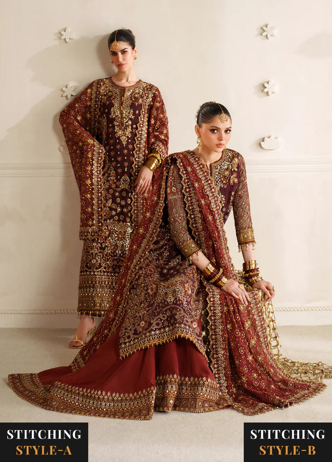 Chantelle by Baroque Unstitched Embroidered Organza 3 piece BQ25CF V14- D 07 - Formals Collection