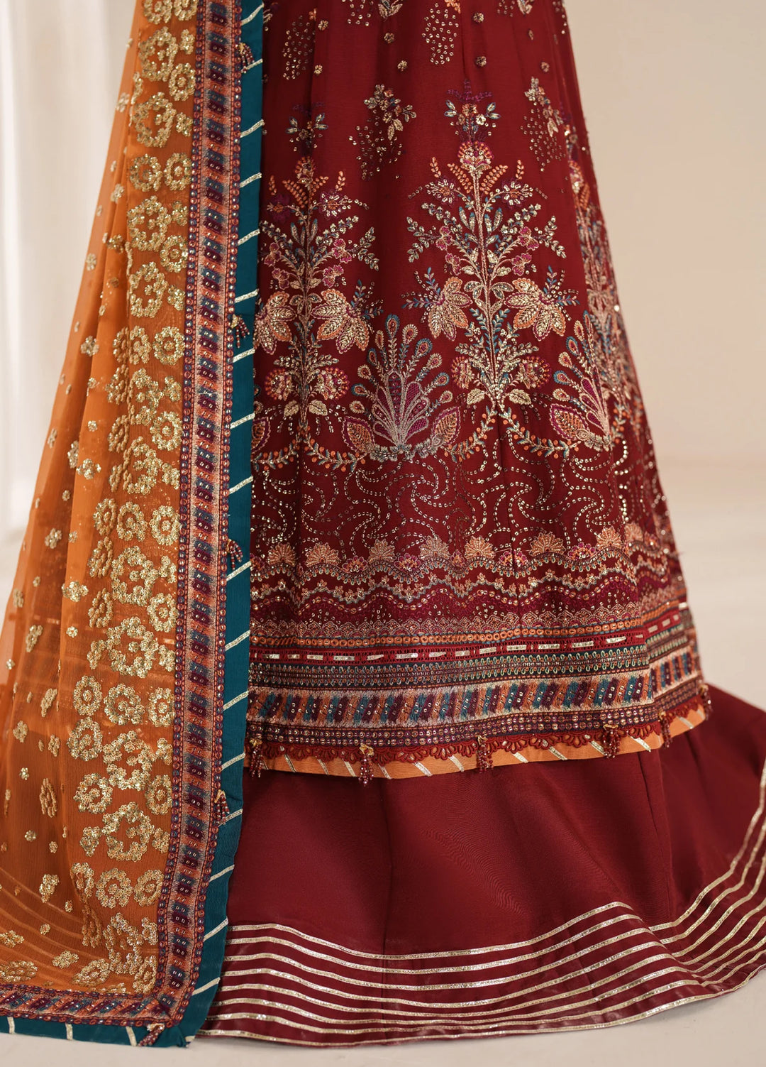 Xenia Formal Unstitched Luxury Chiffon Suits 3 Piece XE25FL Fariyn - Formals Collection