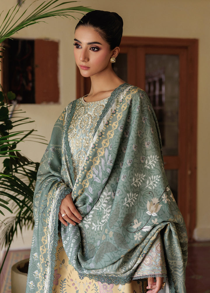 Zync by Florent Whispers Unstitched Embroidered Modal 3 Piece FL25WW FL-8B - Winter Collection
