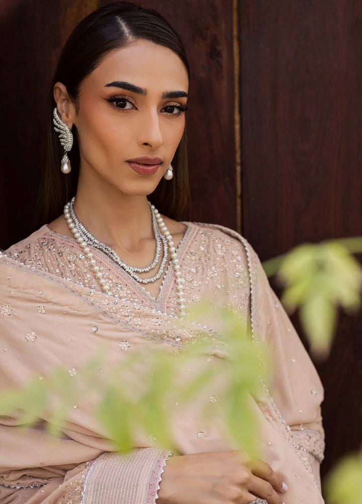 Nureh Maya Unstitched Velvet Embroidered 3 Piece Suits NU25MF NW-124 - Festive Collection