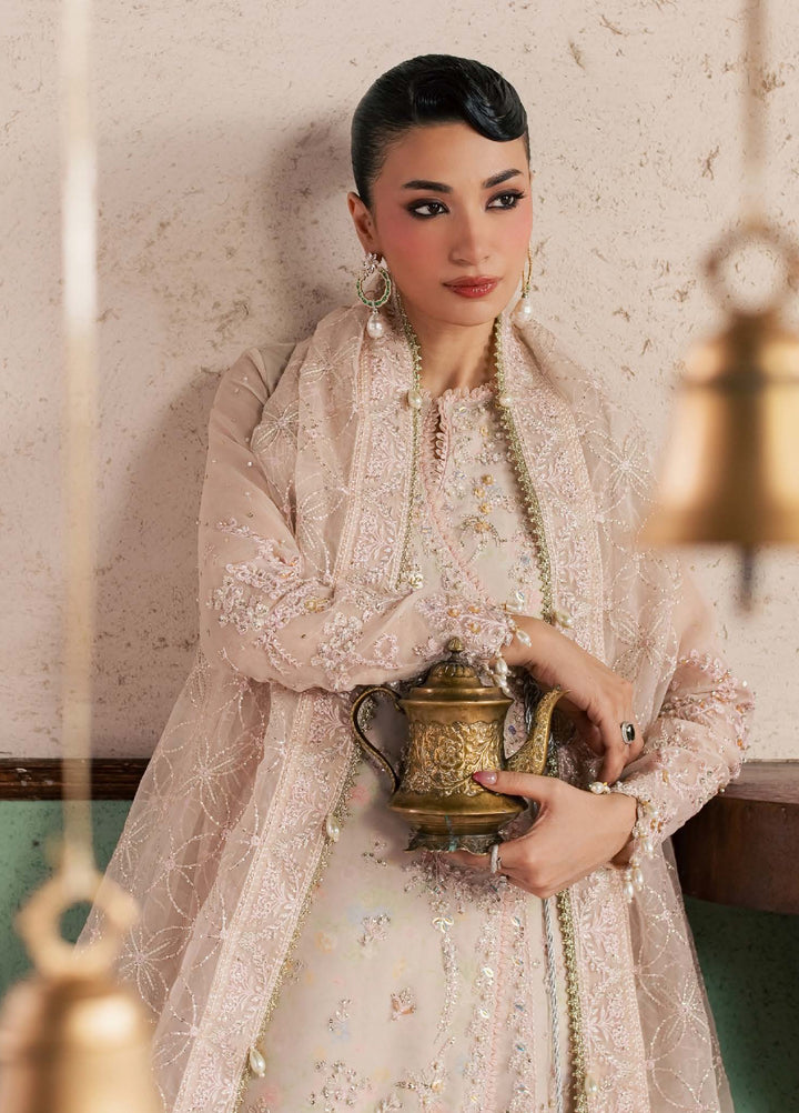 Sorelle by Aylin Unstitched Hand work Organza 3 Piece Suit AY26US Bellissa - Festive Collection
