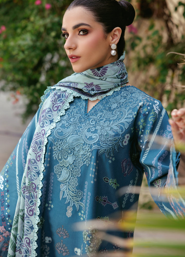 Zync by Florent Whispers Unstitched Embroidered Modal 3 Piece FL25WW FL-5B - Winter Collection