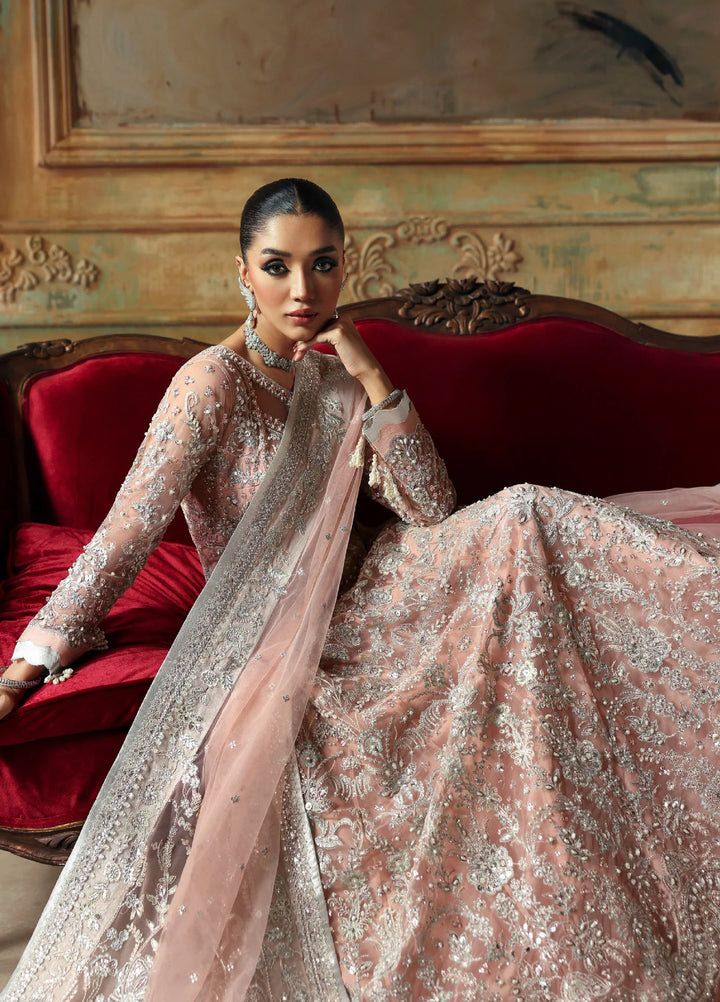 Zyra Unstitched Embroidered Net 3 Piece Suit ZY26UW D-4 Glamorous - Wedding Collection