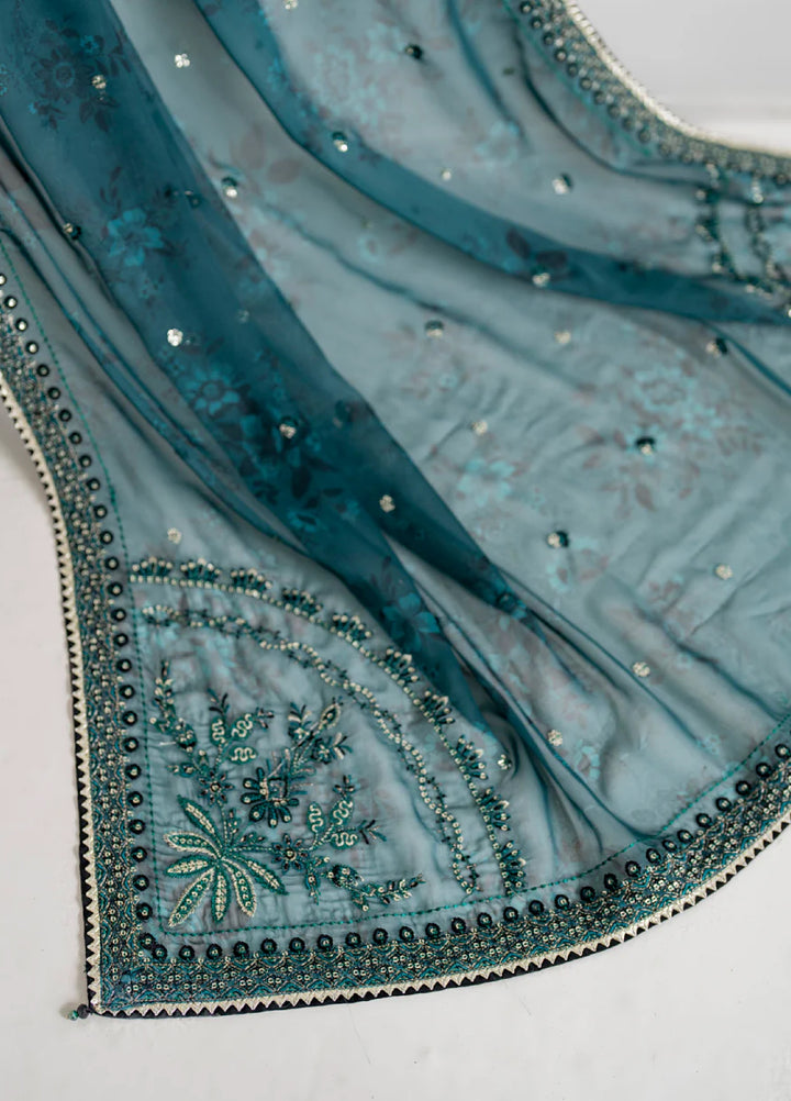 Xenia Formal Unstitched Luxury Chiffon Suits 3 Piece XE25FL Aura - Formals Collection