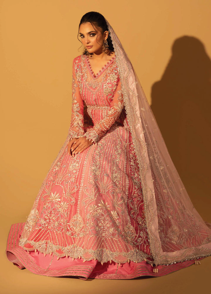 Aylin Unstitched Raw Silk Embroidered Suits 3 Piece AYL25US PETAL BLOOM - Festive Collection