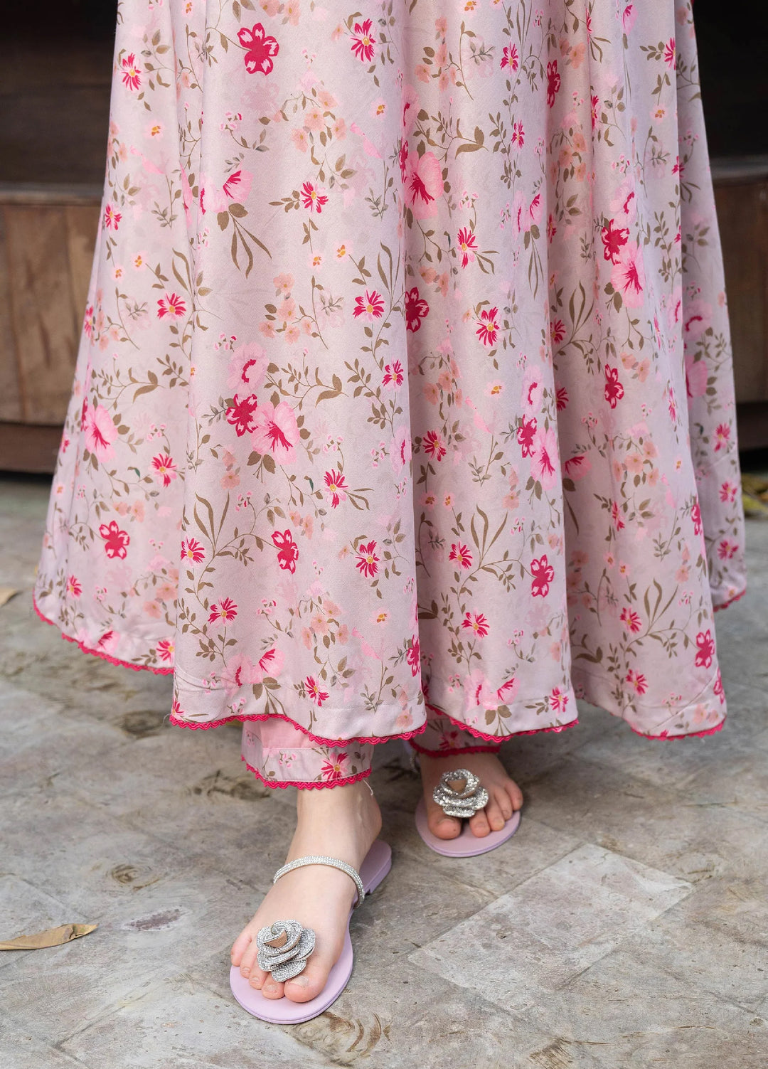 Mah e Noor Intermix by Panache 3 Piece Khaddar Rosabel - Winter Collection