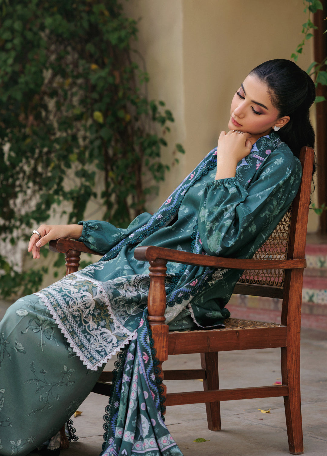 Zync by Florent Whispers Unstitched Embroidered Modal 3 Piece FL25WW FL-7A - Winter Collection