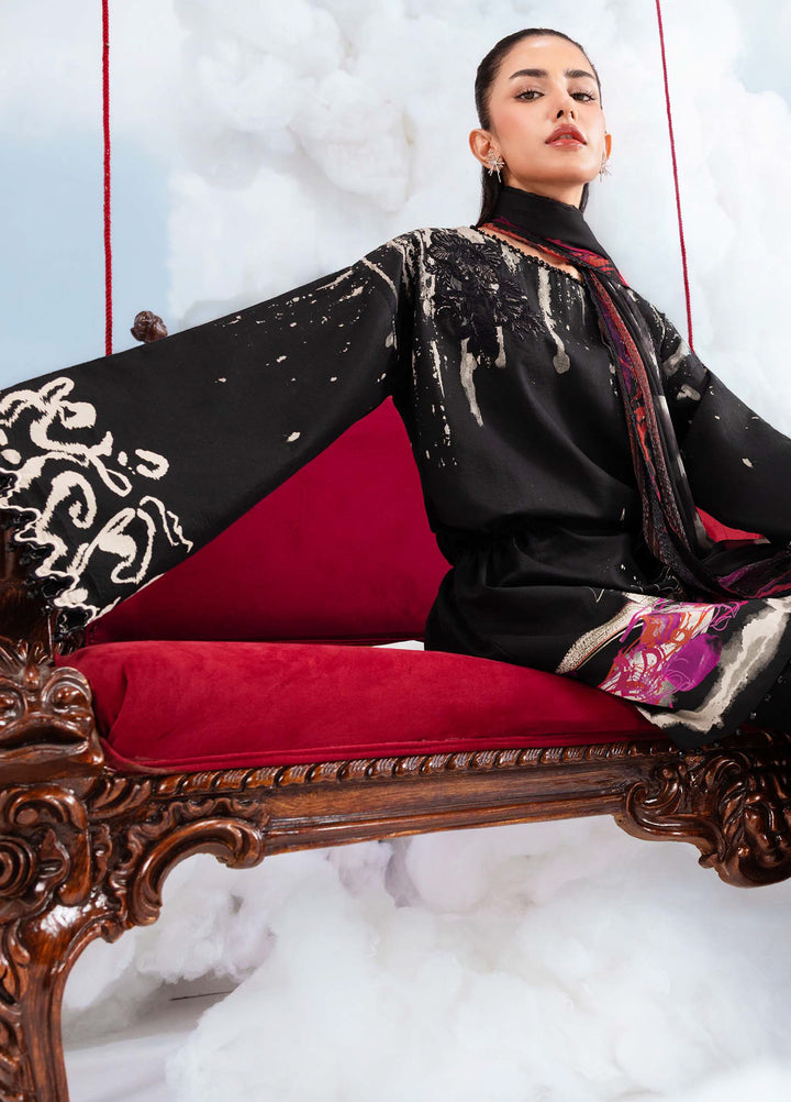 M Basics by Maria B Unstitched Embroidered Lawn 3 Piece Suit MB26SSEL MB-CUSV14-06A - Eid Collection