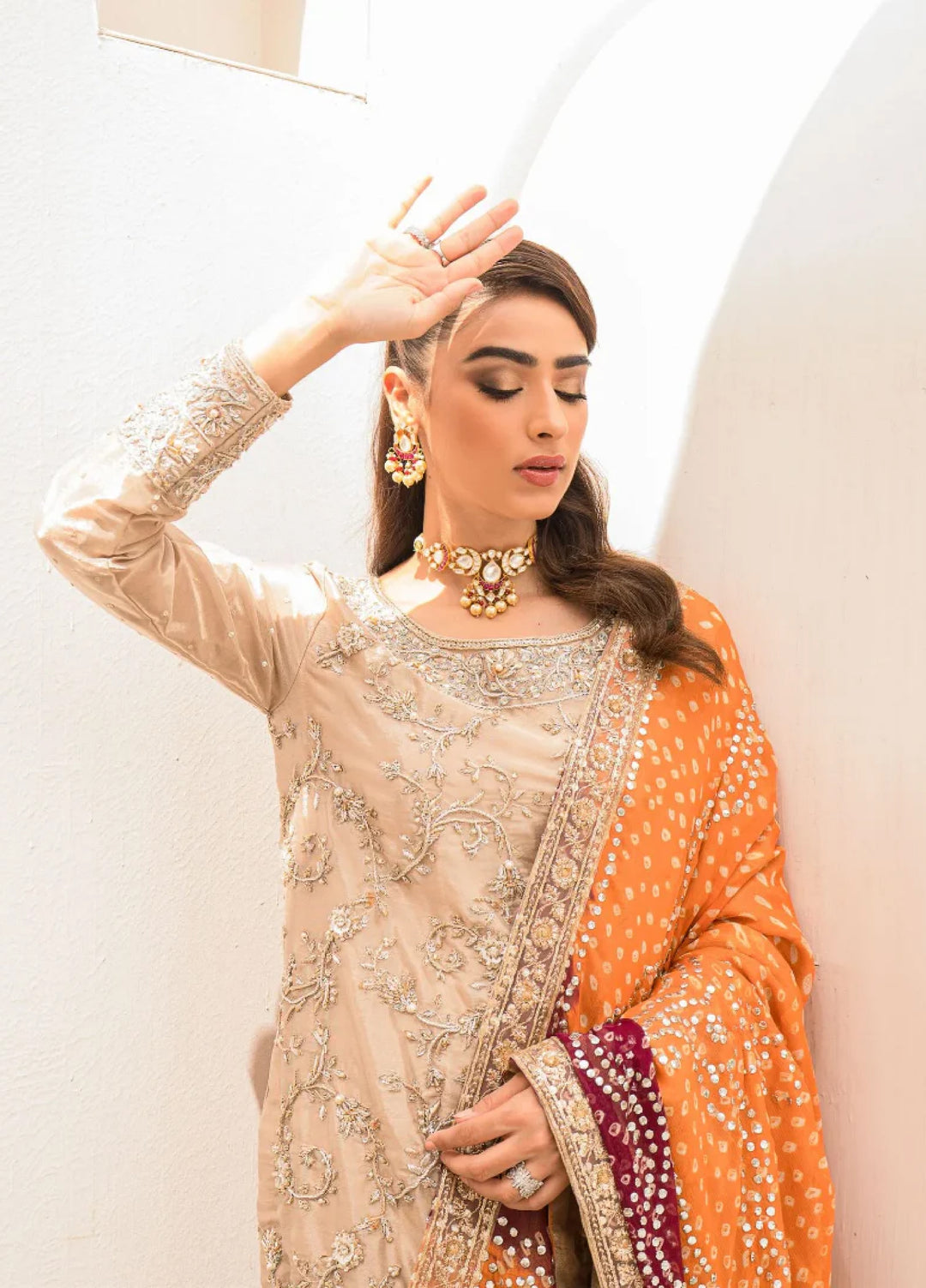 Luxe By Hues Atelier Women Pret 3 Piece Norah - Formals Collection