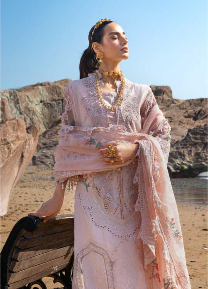 Mahiymaan by Al Zohaib Unstitched Embroidered Luxury Lawn 3 Piece Suit AZ26UM D-2 - Festive Collection