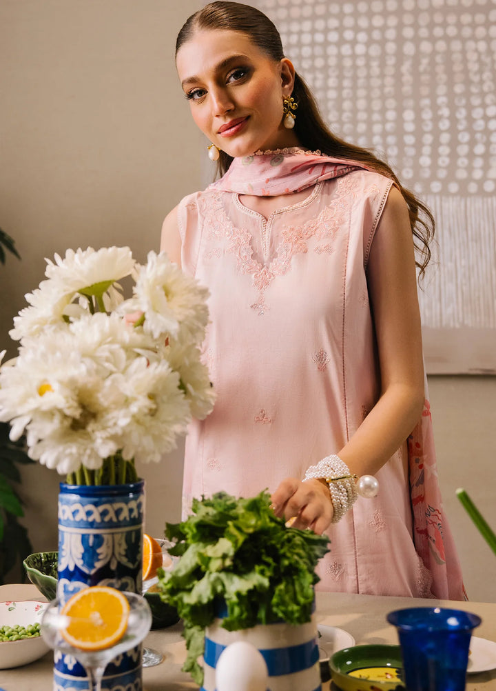 Afsanah by Seran Unstitched Embroidered Lawn 3 Piece Suit SN26UAVII D8-LYAL - Summer Collection