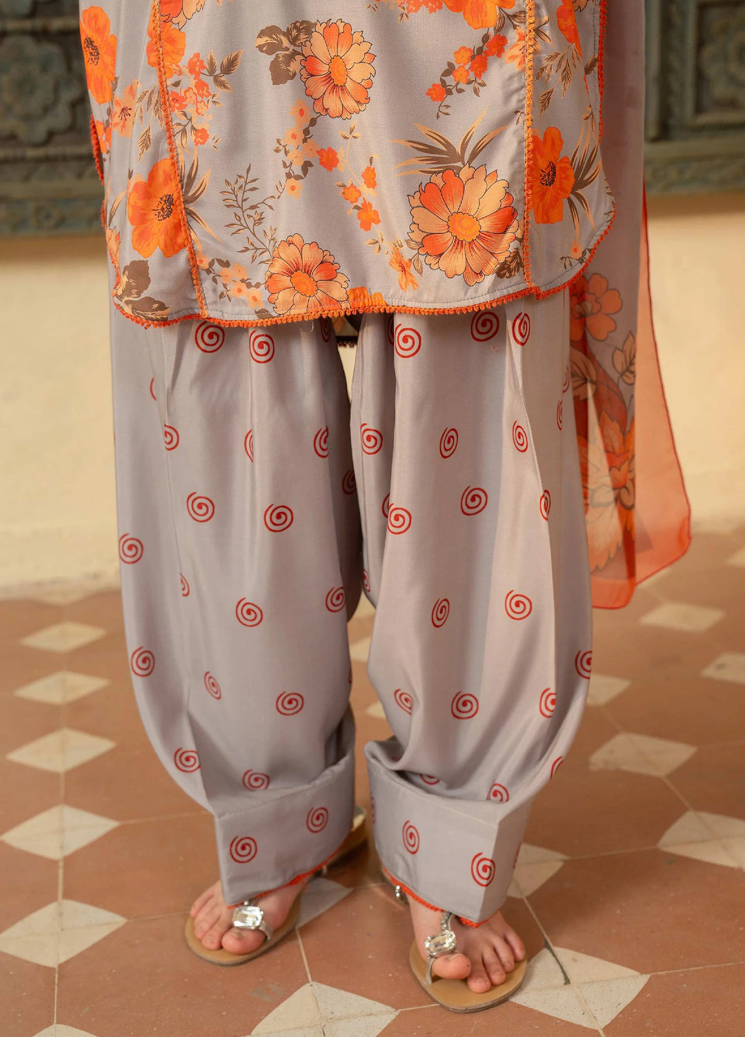 Mah e Noor Intermix by Panache 3 Piece Raw silk Zahara - Winter Collection