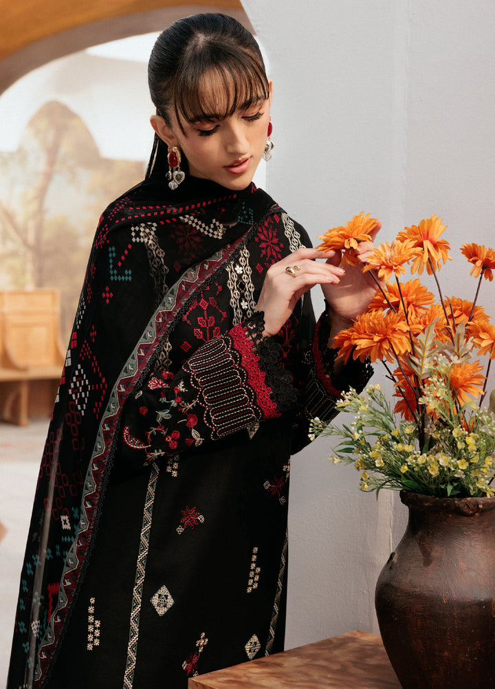 Zync by Florent Untitched Lawn Embroidered 3 Piece Suit FL26UZ FZ-8A - Summer Collection