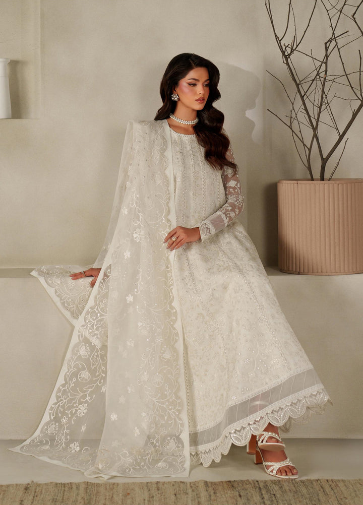 Muse Thread by Zarif Unstitched Organza Embroidered Suits 3 Piece ZRF25MT 03 SAHIL - Festive Collection