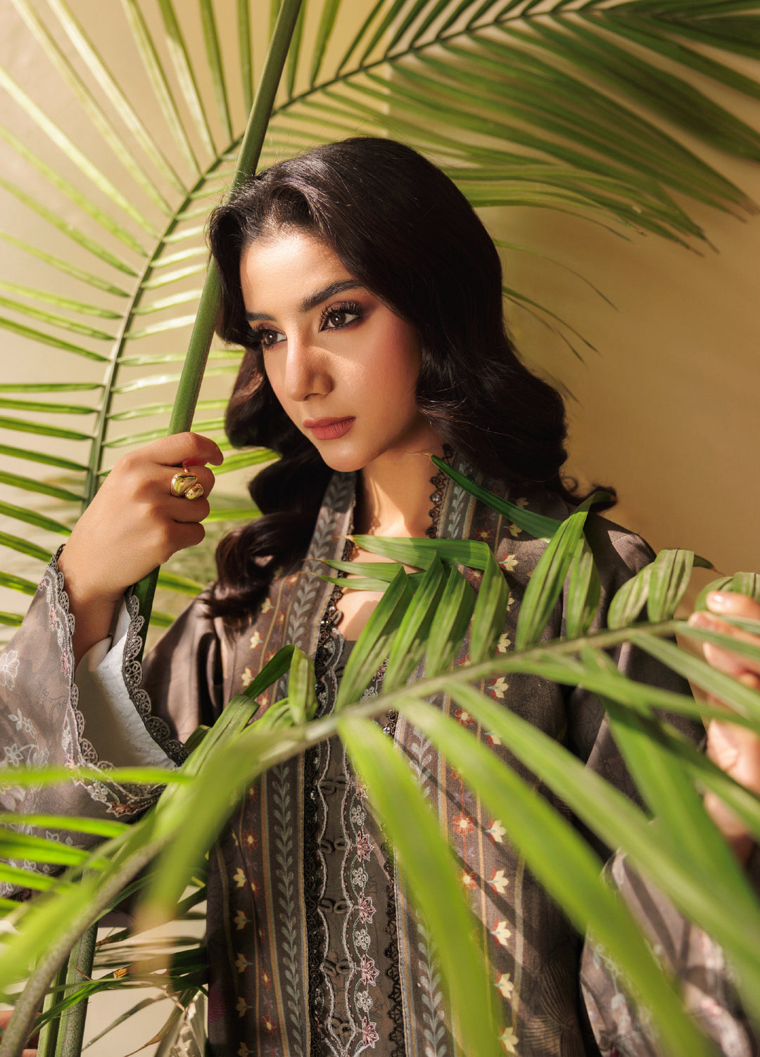 Zync by Florent Whispers Unstitched Embroidered Modal 3 Piece FL25WW FL-1A - Winter Collection