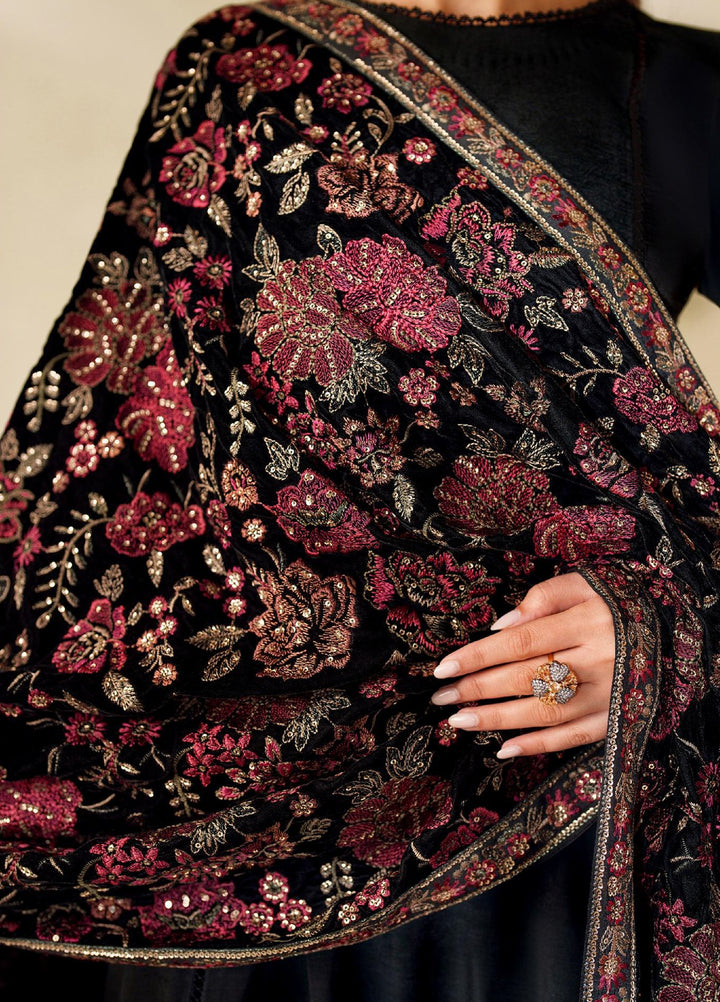 Zarif Velvet Shawls 1 Piece ZRF25VS ZRF-VS-03 - Festive Collection