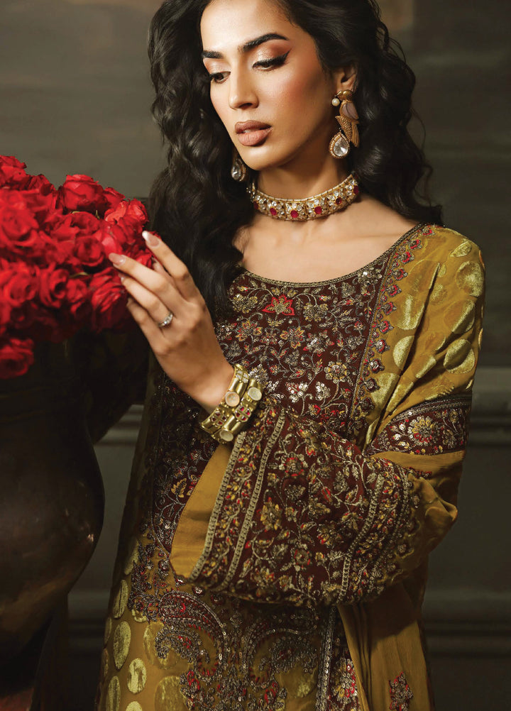 Signora by Charizma Unstitched Velvet Embroidered Suits 3 Piece CRZ25SV CVT5-16 - Festive Collection