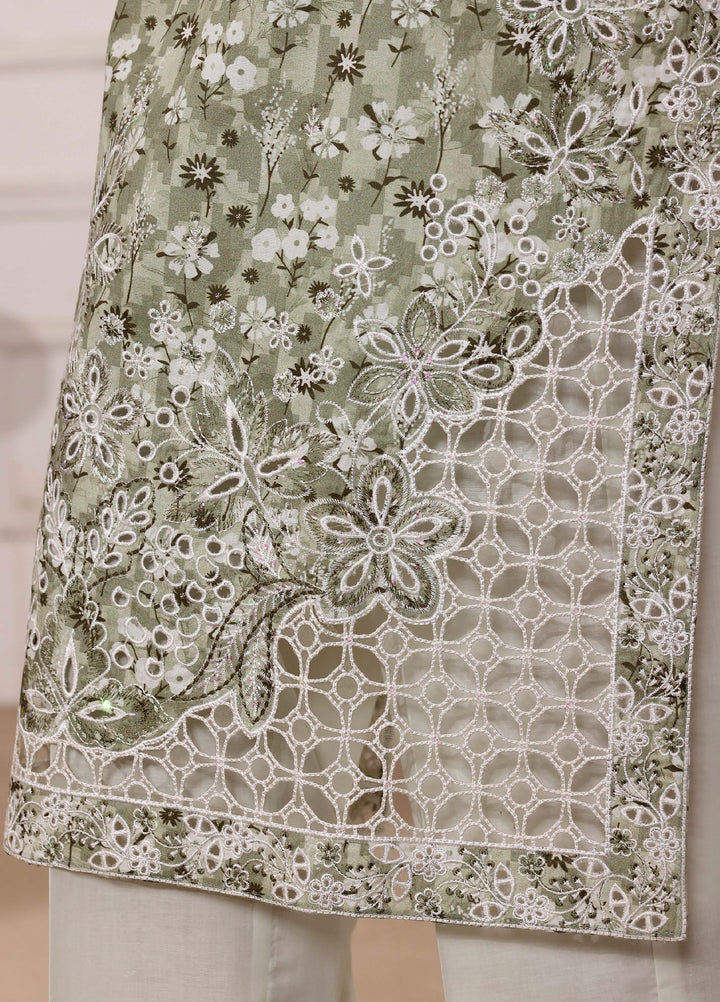 Hz Textiles RTW Cutwork Kari Printed Lawn 3 Piece Suit HZ26ULC CPE-3P-020 - Summer Collection