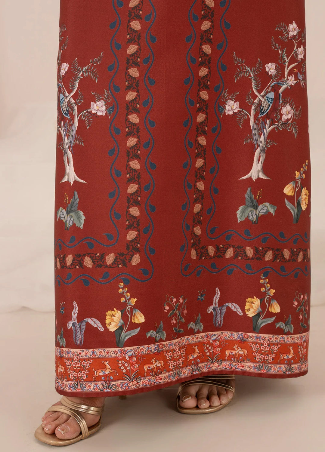 Crimson Hawk by Chandan Nagri Women Pret Printed Crepe 3 Piece Suit ZYRA - Casual Collection