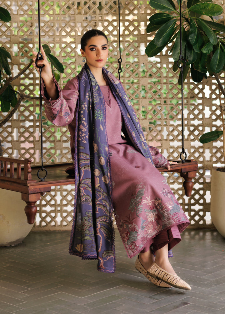 Zync by Florent Whispers Unstitched Embroidered Modal 3 Piece FL25WW FL-9A - Winter Collection